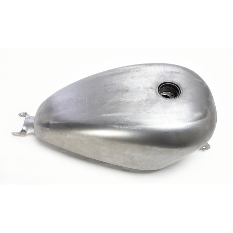 DRAG SPECIALTIES Custom Peanut 3 Gallon Carburetor Gas Tank - Raw - Sportster