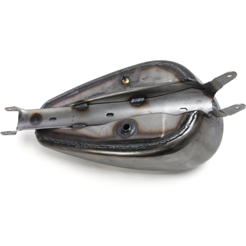 DRAG SPECIALTIES Custom Peanut 3 Gallon Carburetor Gas Tank - Raw - Sportster