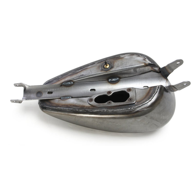 DRAG SPECIALTIES Custom Peanut 3 Gallon EFI Gas Tank - Raw - Sportster