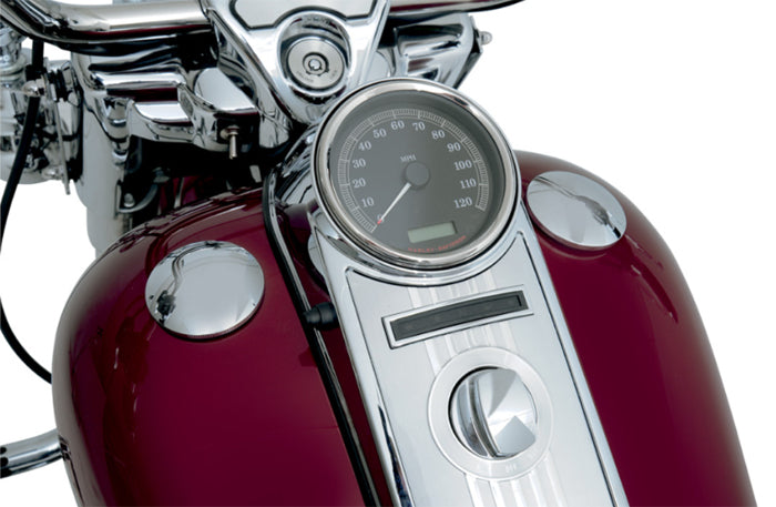 DRAG SPECIALTIES Vented Low Profile with Paint Protector Gas Cap  - Chrome