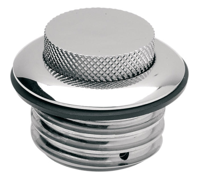 DRAG SPECIALTIES Non-Vented Pop-Up Gas Cap - Chrome