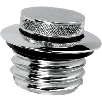 DRAG SPECIALTIES Non-Vented Pop-Up Gas Cap - Chrome