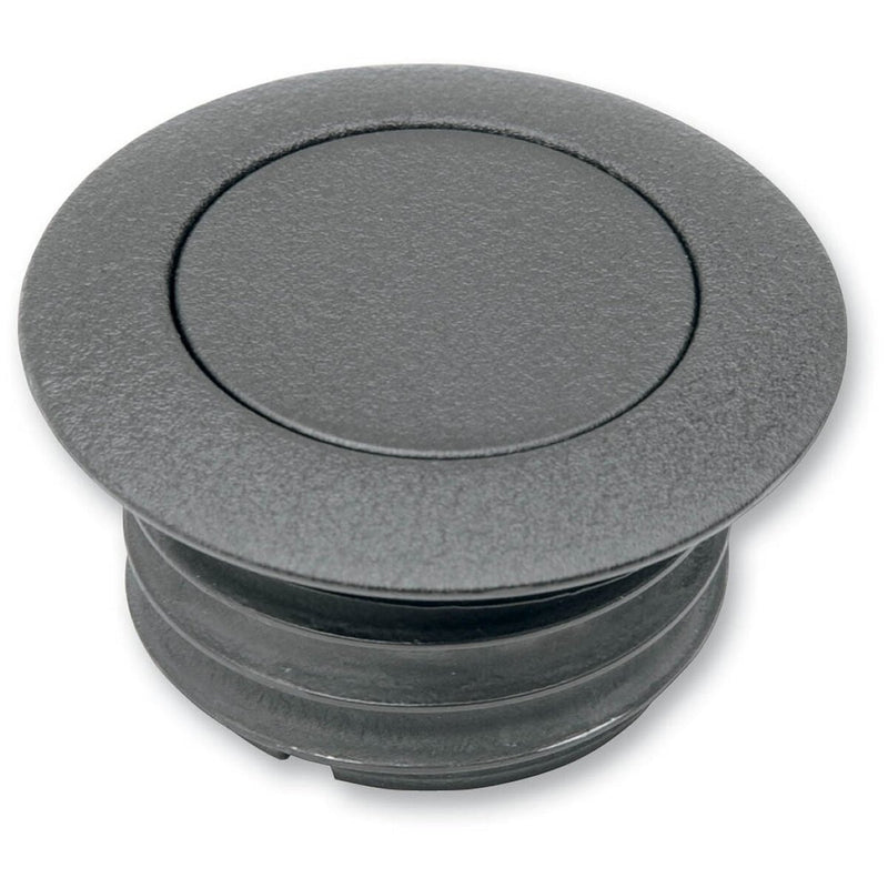 DRAG SPECIALTIES Vented Pop-Up Gas Cap - Black Wrinkle