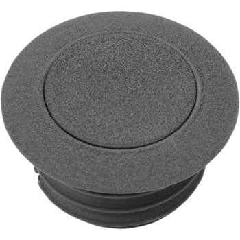 DRAG SPECIALTIES Vented Pop-Up Gas Cap - Black Wrinkle