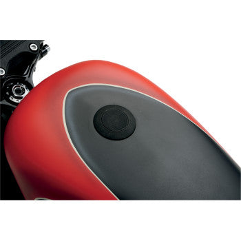 DRAG SPECIALTIES Vented Pop-Up Gas Cap - Black Wrinkle