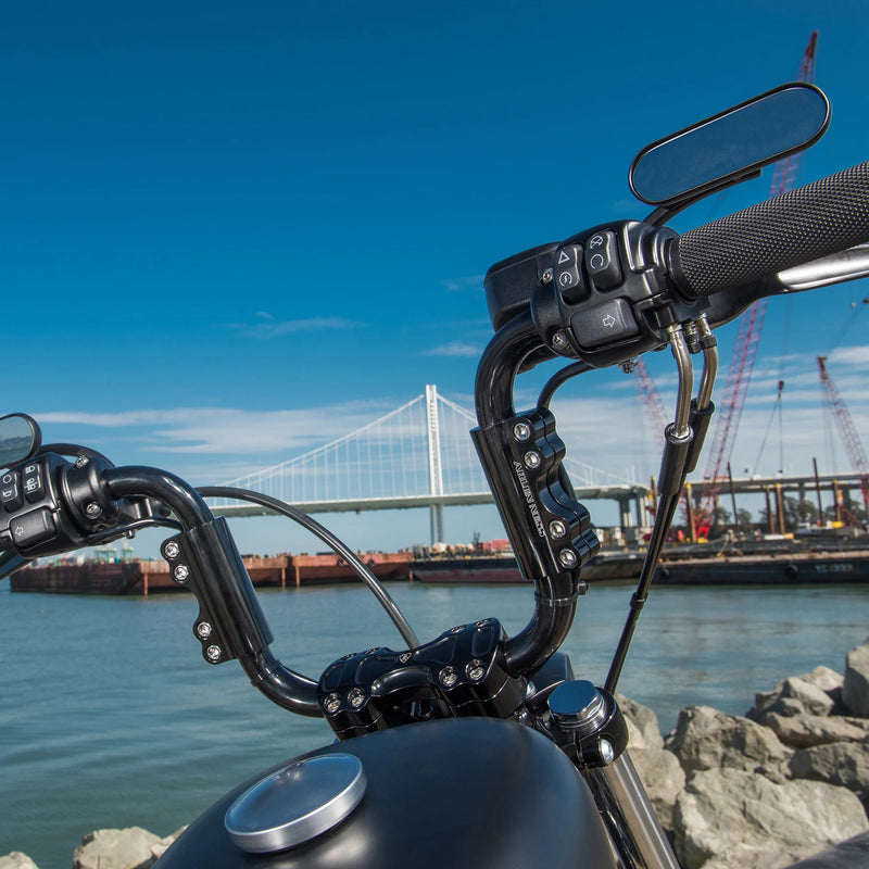 ARLEN NESS Modular Adjustable Handlebar Clamp Set - 1" - Black - Pair