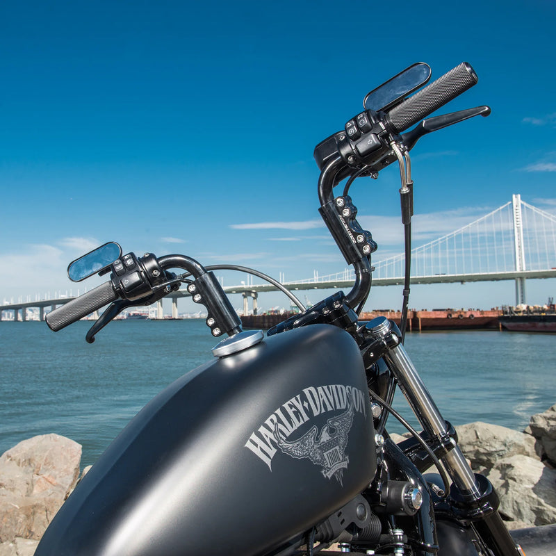 ARLEN NESS Modular Adjustable Handlebar Clamp Set - 1" - Black - Pair