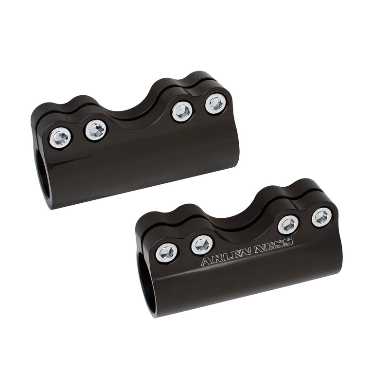 ARLEN NESS Modular Adjustable Handlebar Clamp Set - Black - 1-1/4"