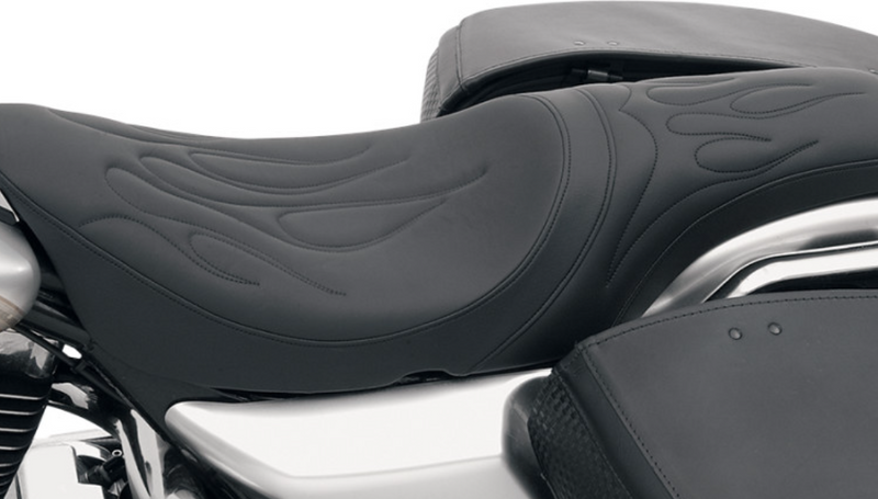 DRAG SPECIALTIES Predator Seat - Flame Stitched - Touring '99-'07