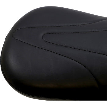 LE PERA Sorrento 2-Up Seat - Stitched - Black - Touring '08-'23