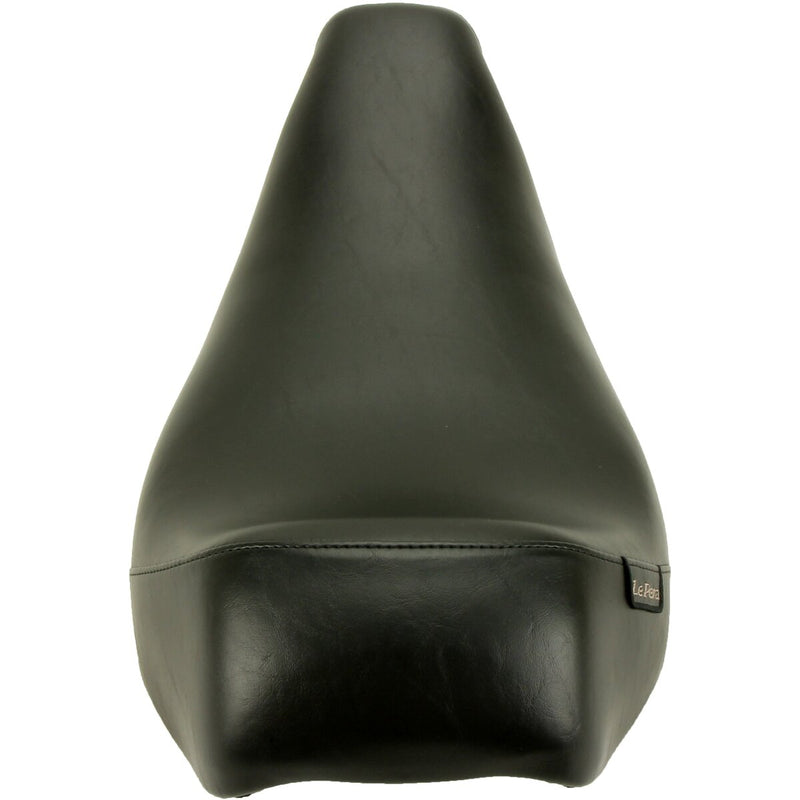 LE PERA Bare Bones Solo Seat - Smooth - Black - Touring '97-'01