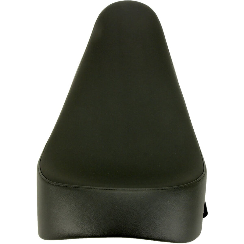 DRAG SPECIALTIES Low-Profile Smooth Solo Vinyl Seat - Black - Touring '97-'07