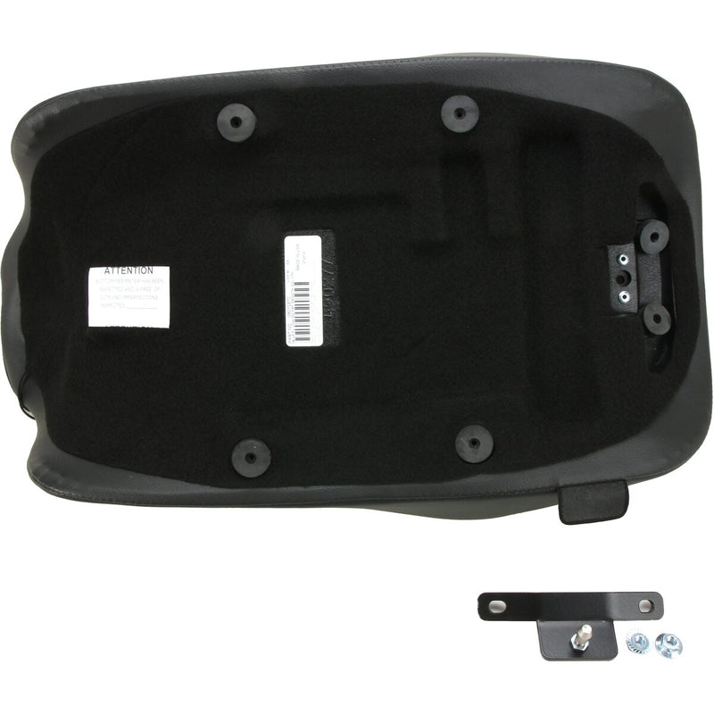 DRAG SPECIALTIES EZ-ON Mount Low-Profile Smooth Solo Seat - Black - Touring '08-'23