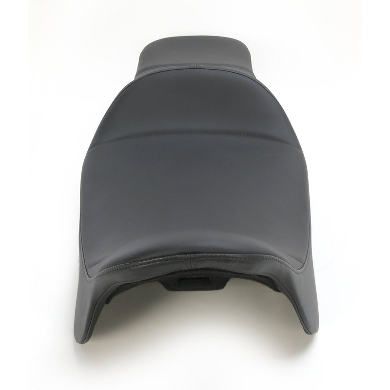 DRAG SPECIALTIES Predator Mild Stitched Extended Reach Seat - Black - Touring '08-'23