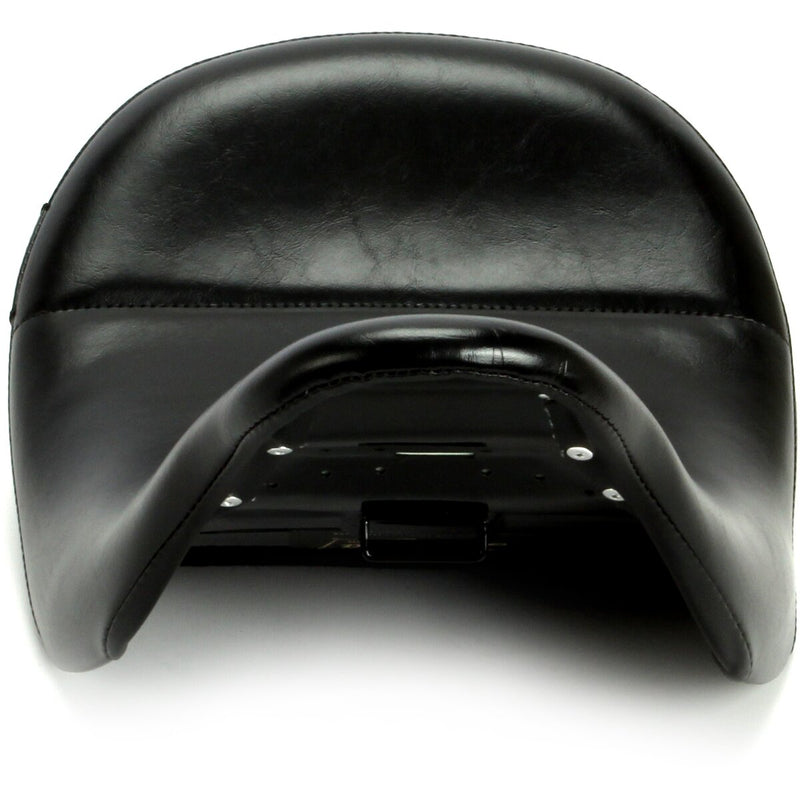 LE PERA Aviator Up Front Solo Seat - Smooth - Black - Touring '08-'22