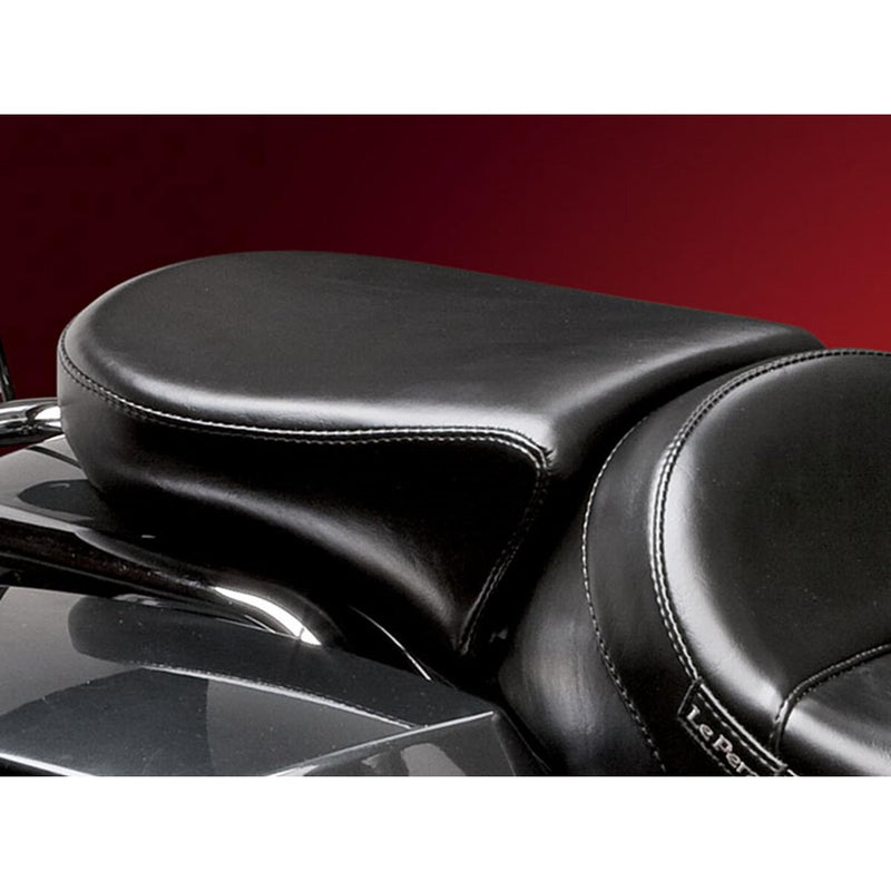 LE PERA Bare Bones Pillion Pad - Deluxe - Smooth - Black - Touring '02-'07