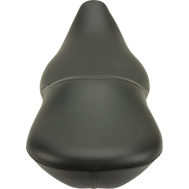 LE PERA Maverick Daddy Long Legs Seat - Black - Smooth - Touring '08-'23