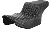 SADDLEMEN Step-Up Seat - Extended Reach - Front Honeycomb -  - White