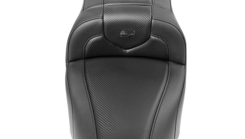 SADDLEMEN RoadSofa™ Seat - Carbon Fiber - without Backrest - Touring '23.5-'25