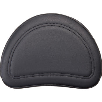 SADDLEMEN Seat - Explorer™ - With Backrest - Stitched - Black - Softail '06-'17