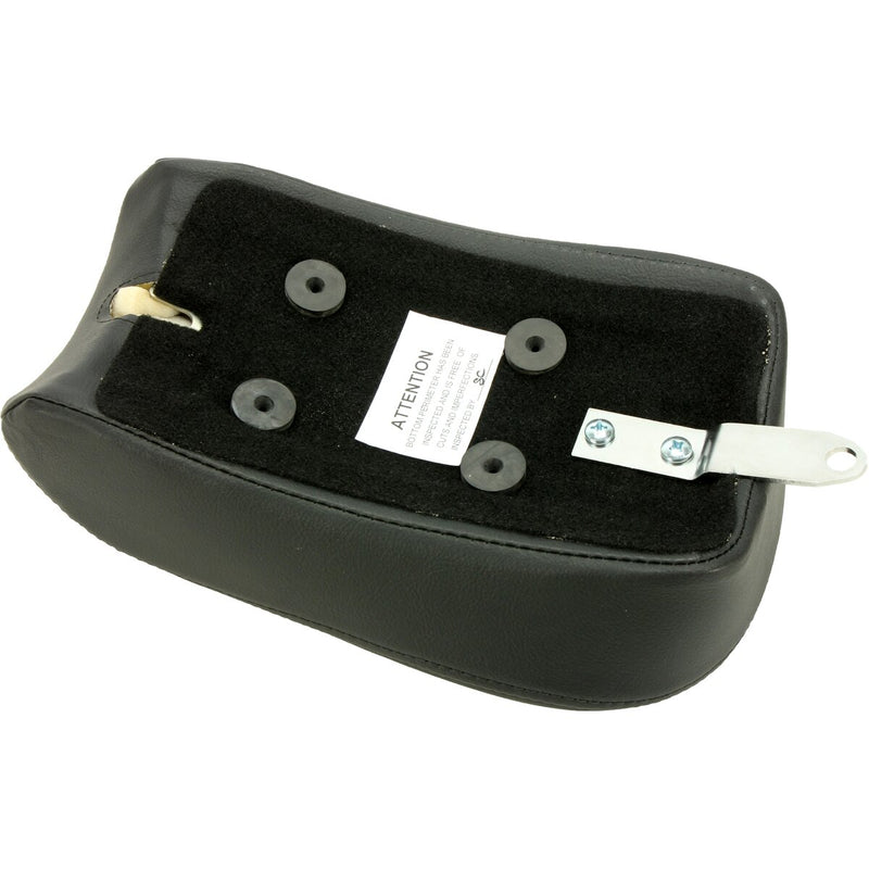 DRAG SPECIALTIES Wide Smooth Rear Pillion Pad Seat - Black - FXS/FLS '11-'17