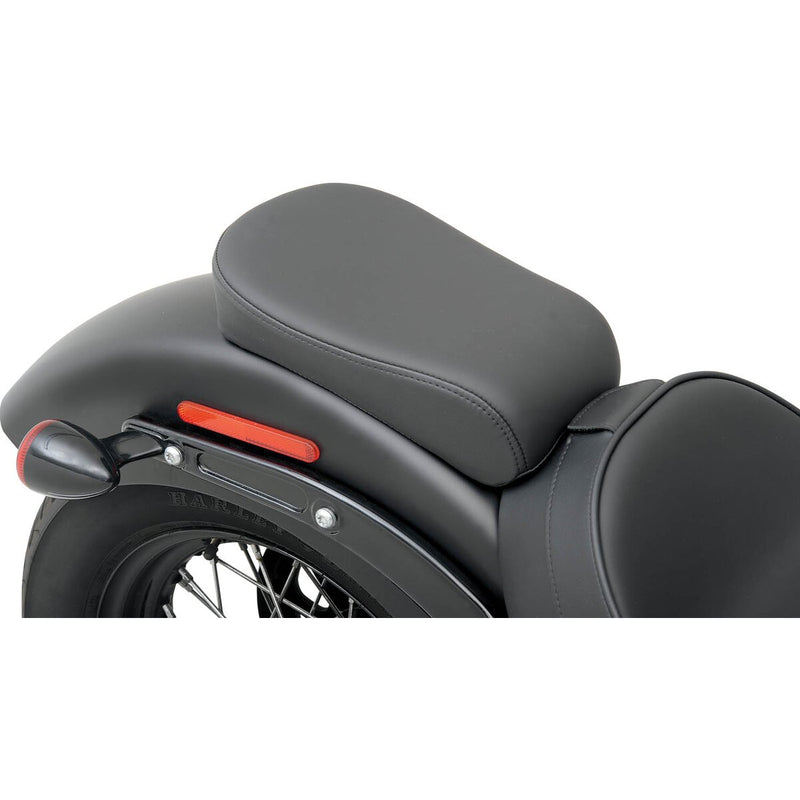 DRAG SPECIALTIES Wide Smooth Rear Pillion Pad Seat - Black - FXS/FLS '11-'17