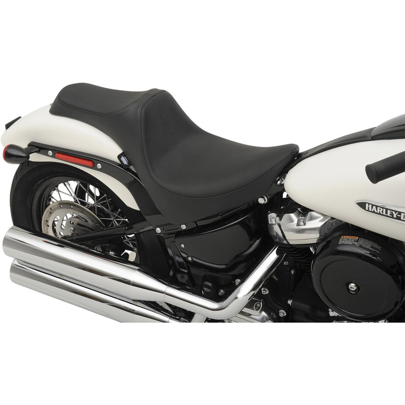 DRAG SPECIALTIES Predator III Smooth Vinyl Seat - Softail '18-'23