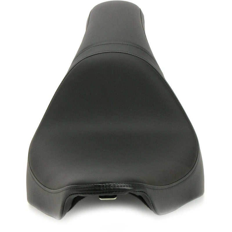 DRAG SPECIALTIES Predator Smooth Solar Leather - Black - Softail '18-'22