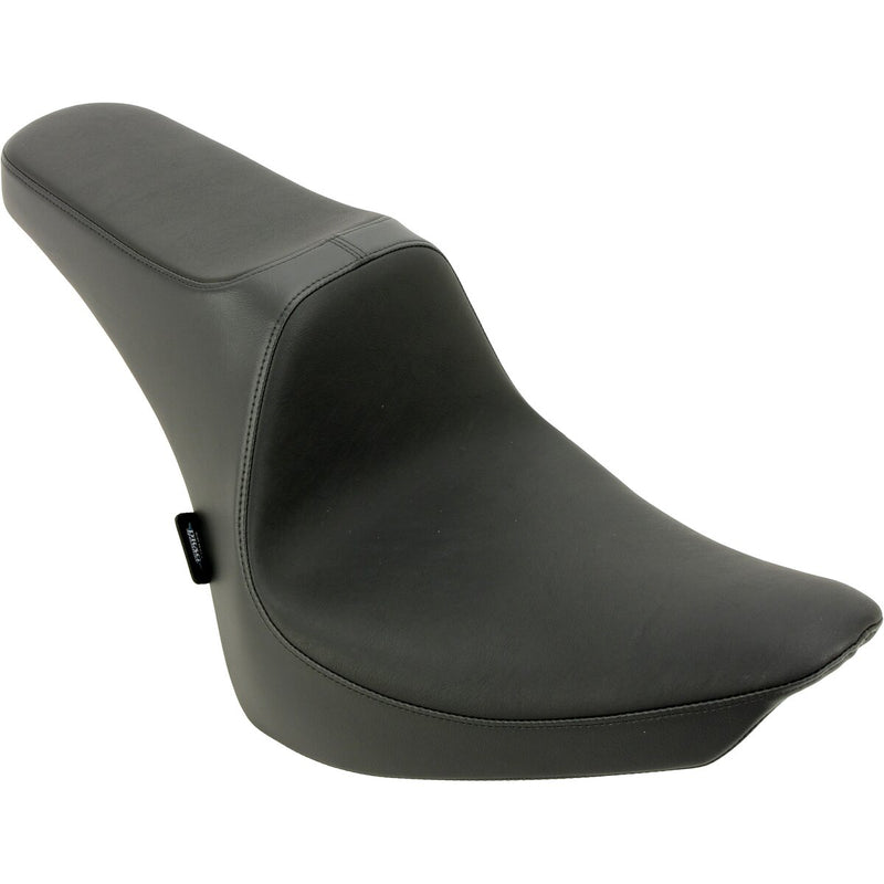 DRAG SPECIALTIES Predator III Smooth Vinyl Seat - Black - Softail '00-'17