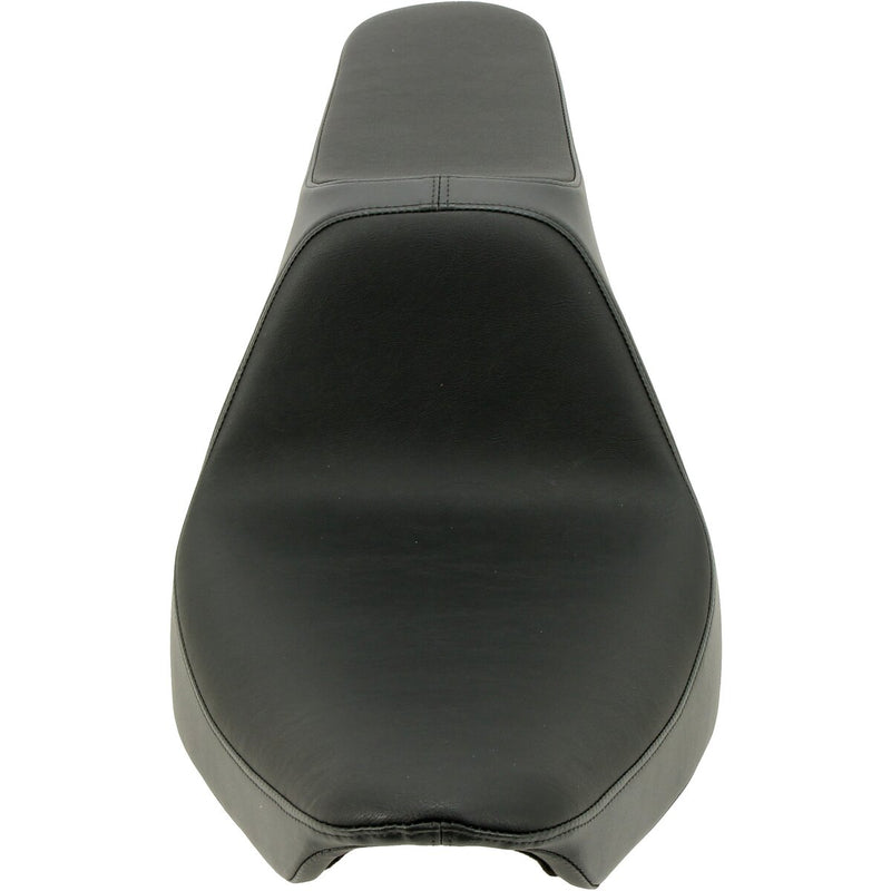 DRAG SPECIALTIES Predator III Smooth Vinyl Seat - Black - Softail '00-'17