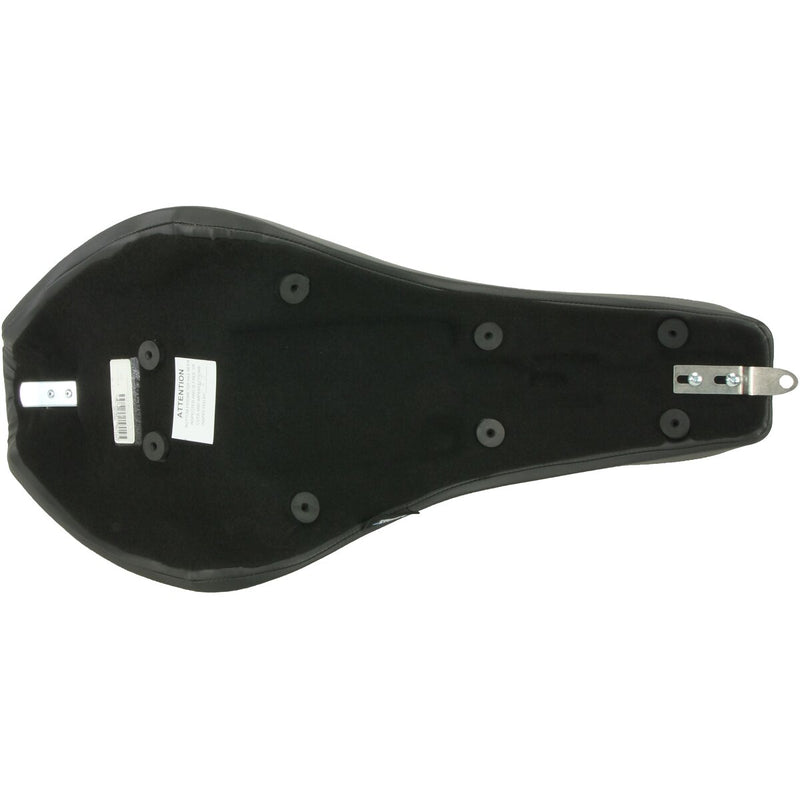 DRAG SPECIALTIES Predator III Smooth Vinyl Seat - Black - Softail '06-'17