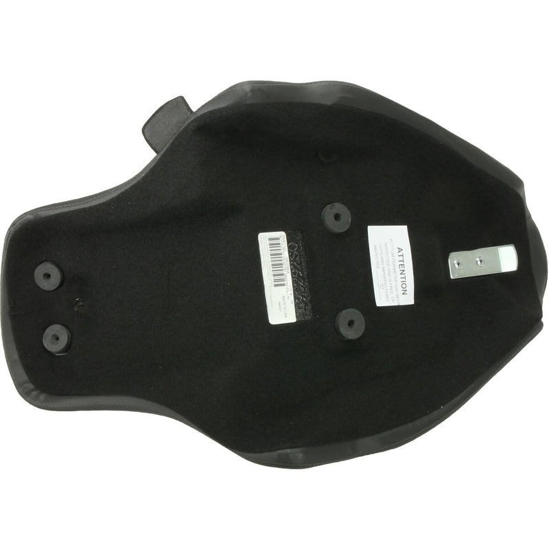 DRAG SPECIALTIES EZ-Solo Smooth Solar-Reflective Leather Seat - Black - Softail '00-'17