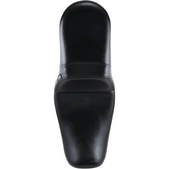 LE PERA Daytona 2-Up Seat - Without Backrest - Smooth - Black - Dyna '06-'17