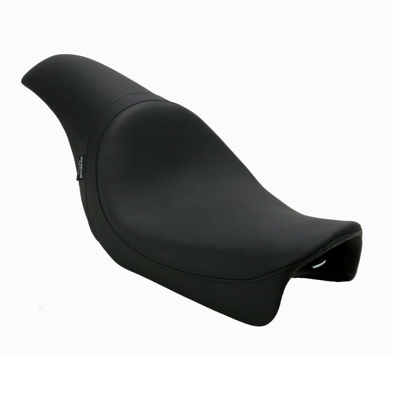DRAG SPECIALTIES Predator Smooth Vinyl Seat - Black - Dyna '04-'05