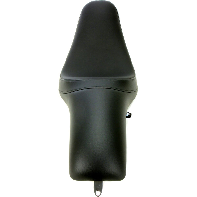 DRAG SPECIALTIES Predator Smooth Vinyl Seat - Black - Dyna '06-'17