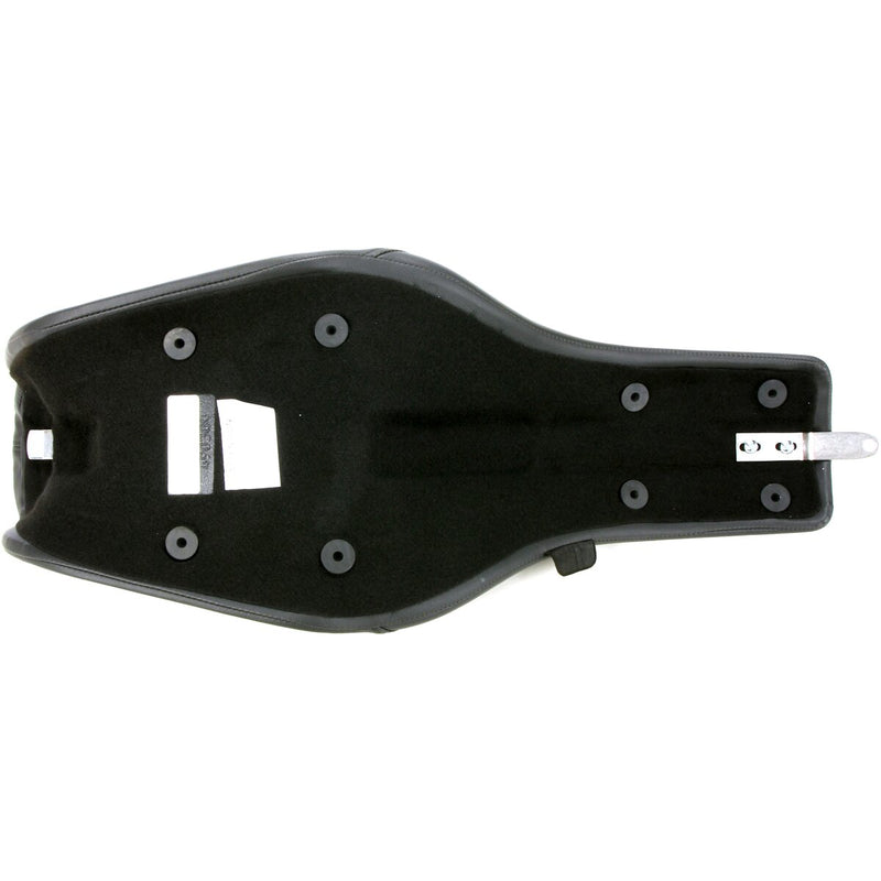 DRAG SPECIALTIES Predator Smooth Vinyl Seat - Black - Dyna '06-'17