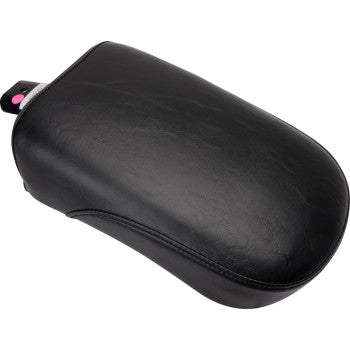 LE PERA Bare Bones Pillion Pad - Smooth - Black - Dyna '06-'17