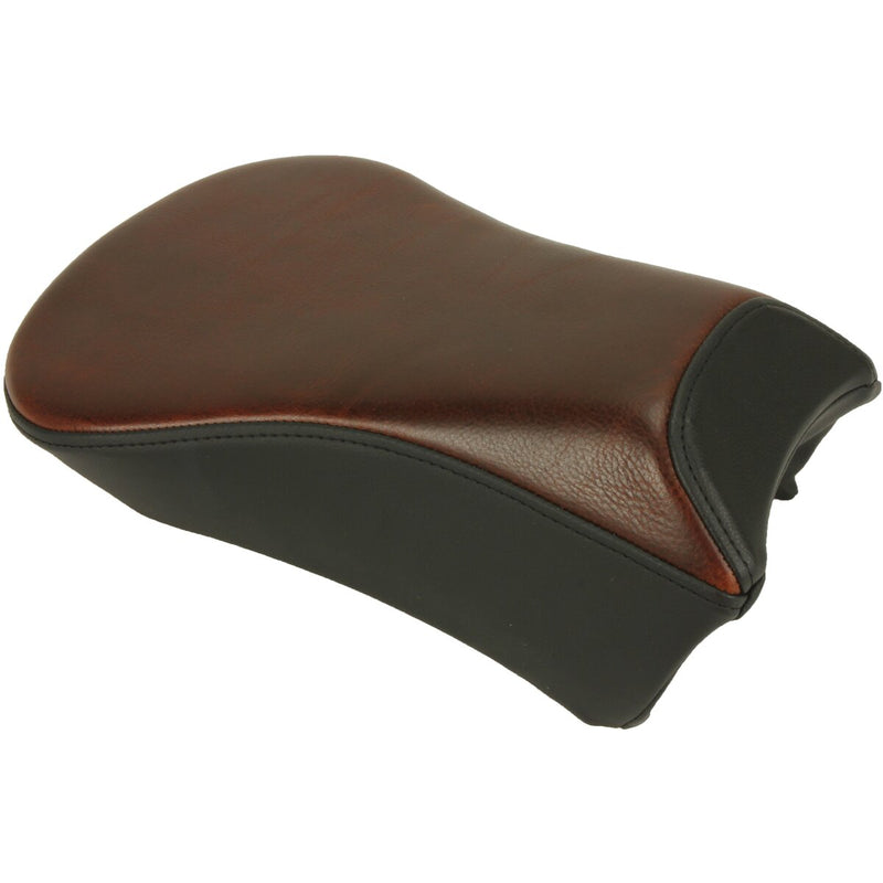 SADDLEMEN Pillion Pad - Renegade Lariat - Brown - Dyna '06-'17