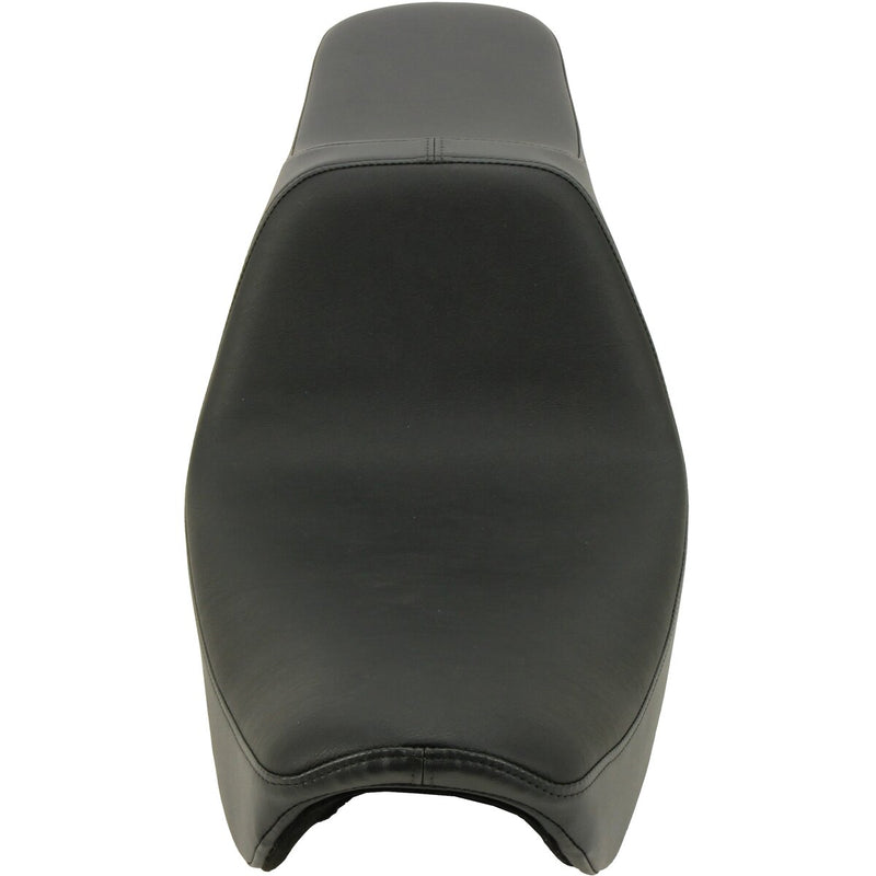 DRAG SPECIALTIES Predator III Smooth Vinyl Seat - Black - Dyna '96-'03