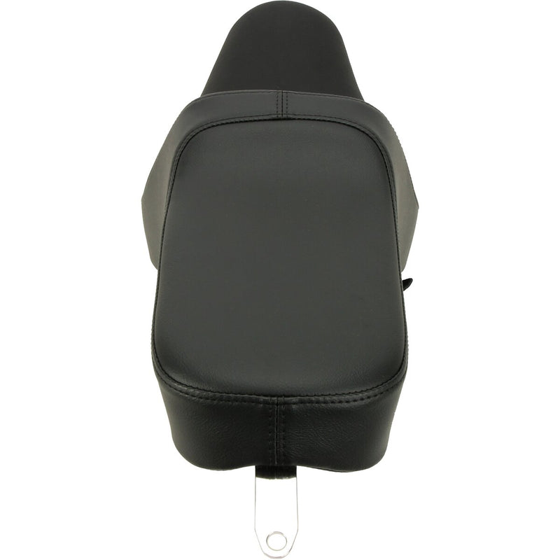 DRAG SPECIALTIES Predator III Smooth Vinyl Seat - Black - Dyna '96-'03