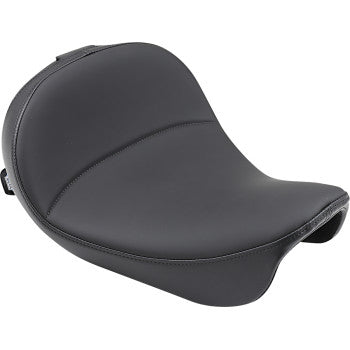 DRAG SPECIALTIES Solo Seat - Mild Stitched - with Backrest Option - Dyna '06-'17