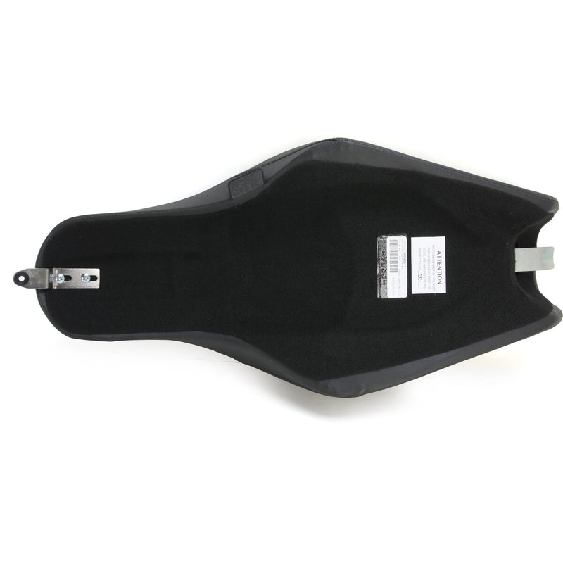 DRAG SPECIALTIES Predator Extended Reach Diamond Black Stitch Vinyl Seat - Black - Sportster '04-'22