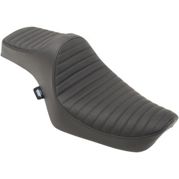 DRAG SPECIALTIES Predator III Classic Stitch Vinyl Seat - Black - Sportster '82-'03