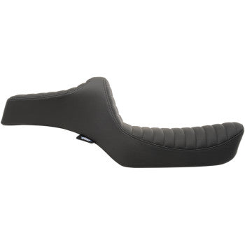DRAG SPECIALTIES Predator III Classic Stitch Vinyl Seat - Black - Sportster '82-'03