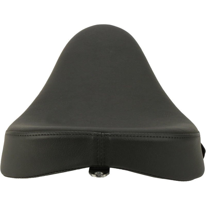 DRAG SPECIALTIES Bobber Style Smooth Solo Vinyl Seat - Black - Sportster '10-'22