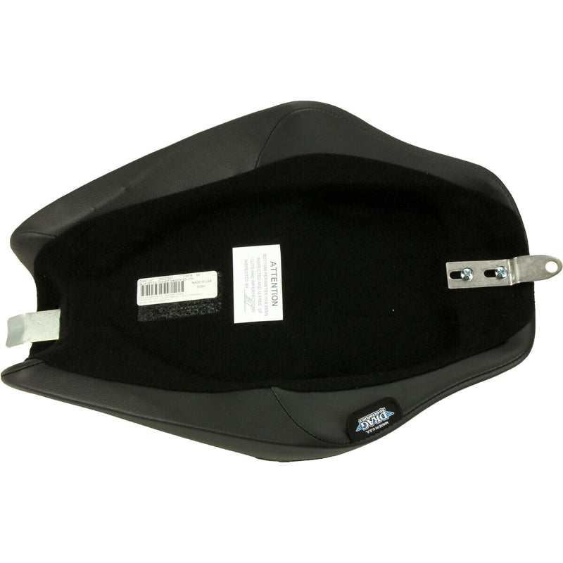 DRAG SPECIALTIES Solo Seat - Smooth - Driver Backrest - Black - Sportster '04-'22