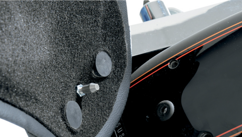 DRAG SPECIALTIES EZ Mount Solo Seat - Smooth - FXR '82-'00