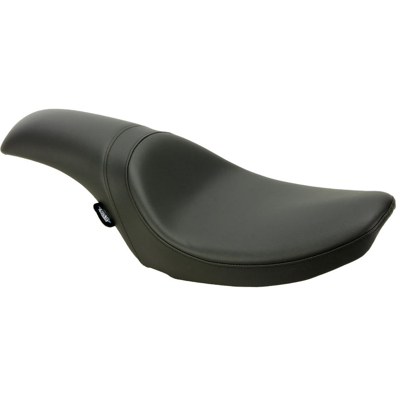 DRAG SPECIALTIES Predator Smooth Vinyl Seat - Black - FL / FX '58-'84
