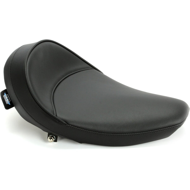 DRAG SPECIALTIES Wide Smooth Vinyl Solo Seat - Black - FL / FX '58-'84