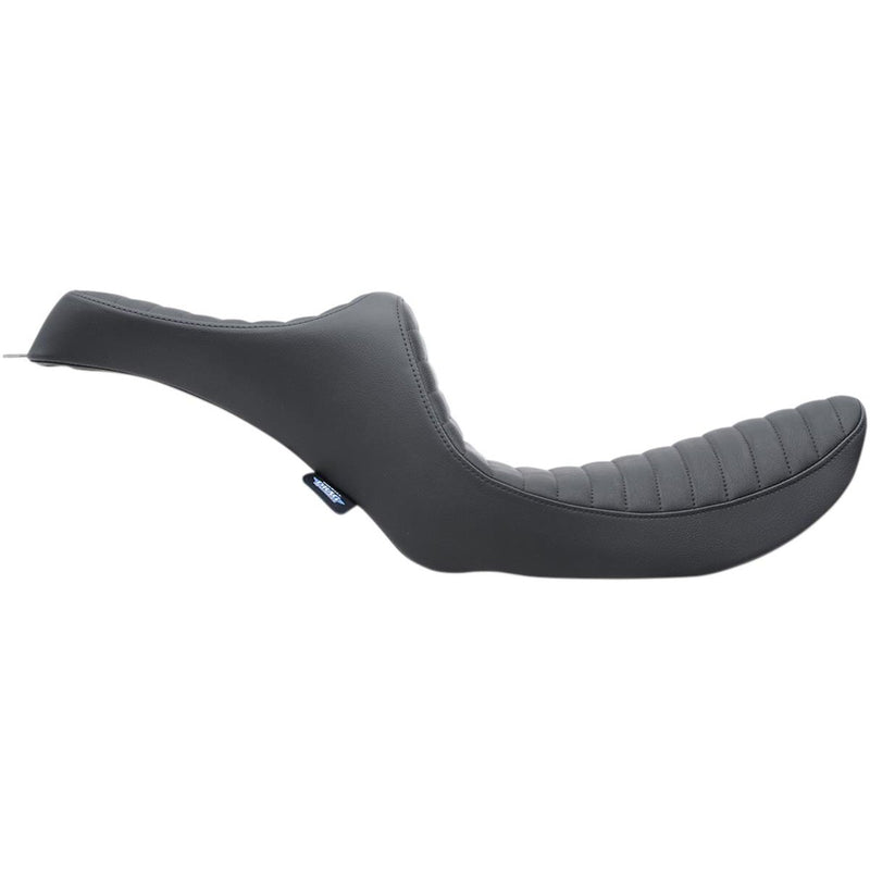 DRAG SPECIALTIES Predator III Seat - Classic Stitch - Black - FXR '82-'00